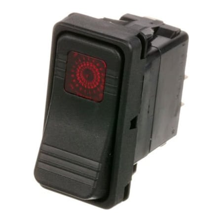 Allpoints 42-1732 On/Off Lighted Rocker Switch - 20A/125V, 10A/250V